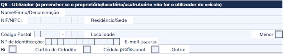 Printing of the car sales declaration 
