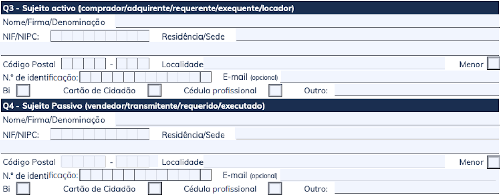 Printing of the car sales declaration 