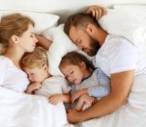 What is the best position for sleeping and resting well?